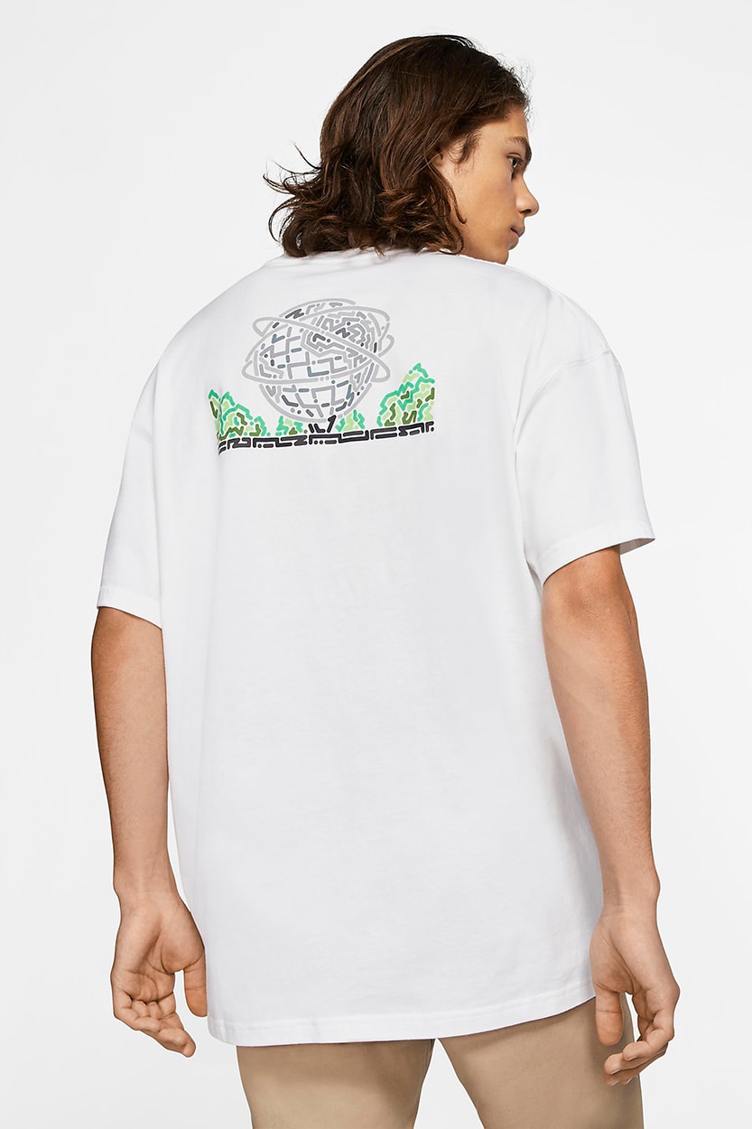 뉴욕 퀸즈 공원을 모티프로 한, 윤협 작가와 나이키 SB의 협업 티셔츠