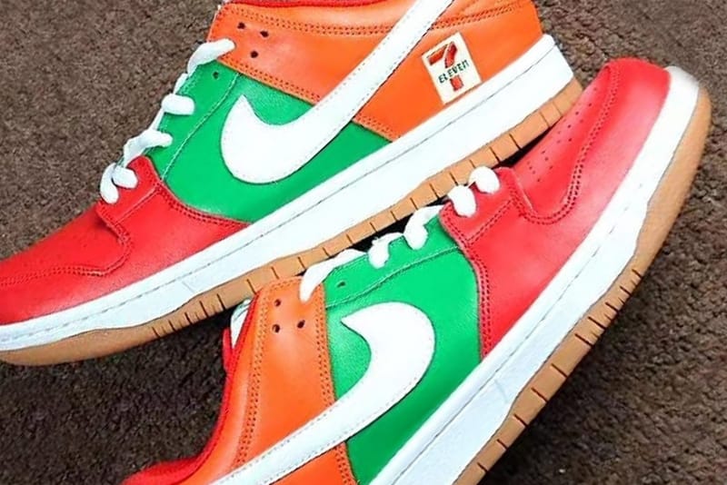 업데이트: 세븐일레븐 x 나이키 SB 덩크 로우 추가 실물 이미지