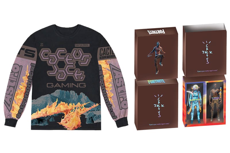 트래비스 스콧 x ‘포트나이트’ 콘서트 기념 머천다이즈 컬렉션 공개