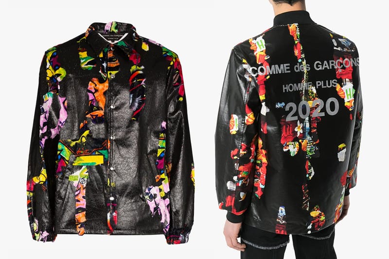 꼼 데 가르송 옴므 플러스, 2020 SS 하와이언 프린트 재킷 출시