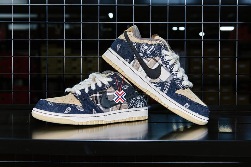 당첨자 발표: ‘XXBLUE 스니커 드롭 존' 오픈, 트래비스 스콧 협업 덩크 로우 선물 이벤트