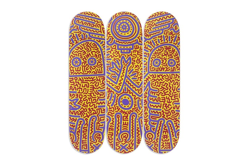 뉴욕 현대미술관, 키스 해링의 작품이 그려진 스케이트보드 데크 출시