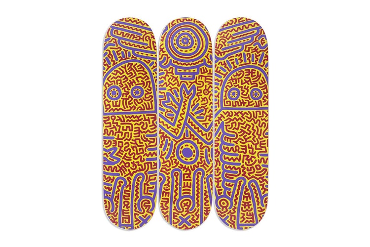 뉴욕 현대미술관, 키스 해링의 작품이 그려진 스케이트보드 데크 출시