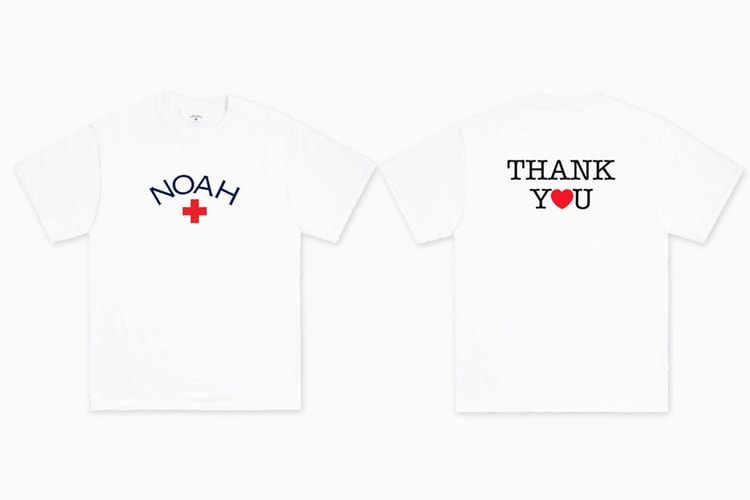 노아, 코로나19 기부금 조성 위한 ‘Thank You’ 로고 티셔츠 출시