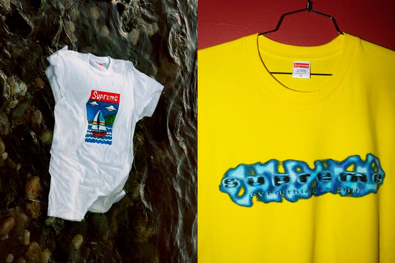 슈프림이 선보이는 올 봄을 위한 7가지 그래픽 티셔츠
