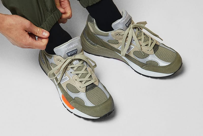 밀리터리 아이템에서 영감을 받은 더블탭스 x 뉴발란스 992 공개