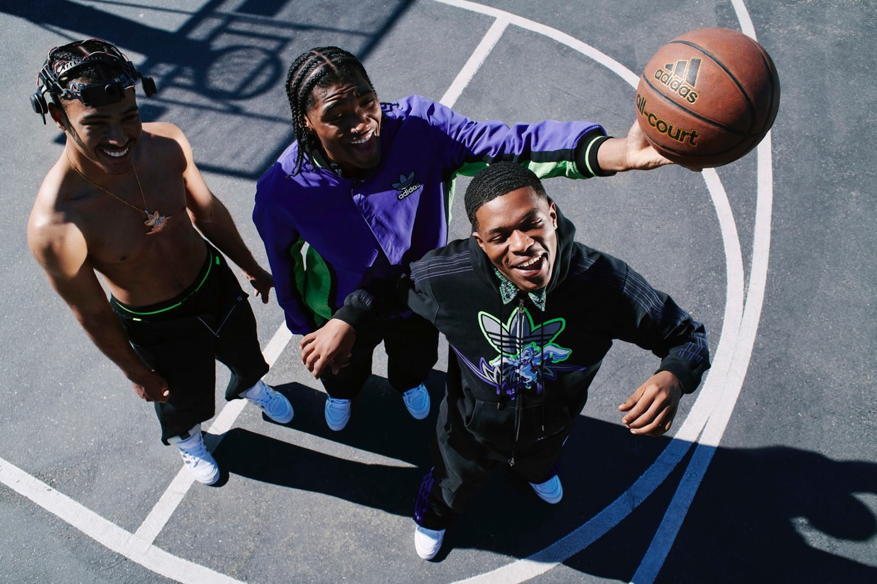 아디다스 오리지널스 x 산쿠안즈 2020 협업 컬렉션 출시, 농구 저지, 농구화, 후디