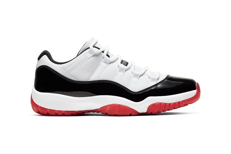 나이키 에어 조던 11 로우 '화이트 브레드' 출시, '콩코드', '브레드' 하이브리드
