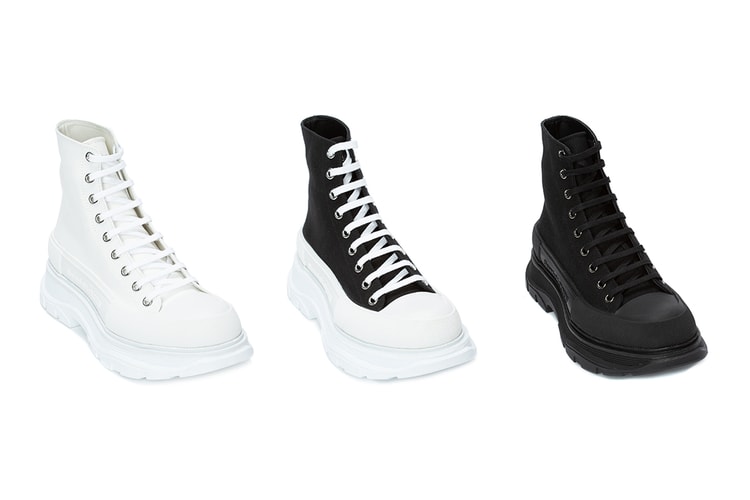 알렉산더 맥퀸의 트레드 슬릭 글로벌 출시