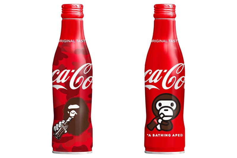 베이프와 코카콜라가 공동 제작한 프리미엄 알루미늄 보틀
