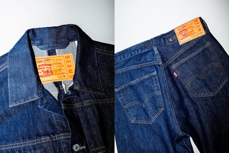 상징적 데님을 절반씩, 빔스와 리바이스의 ‘하프 앤 하프’ 컬렉션
