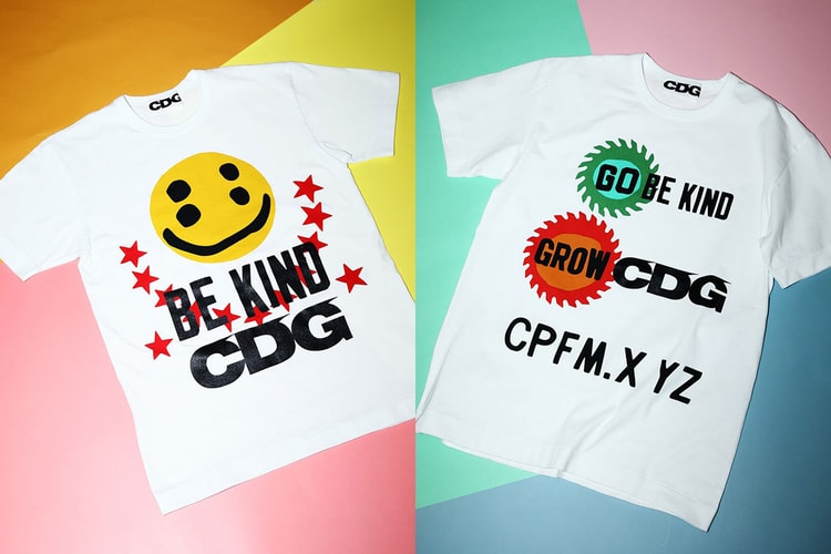 캑터스 플랜트 플리 마켓 x 꼼 데 가르송 CDG  티셔츠 2종 출시