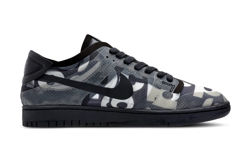 꼼 데 가르송 CDG x 나이키 협업 덩크 로우 2종 공식 출시