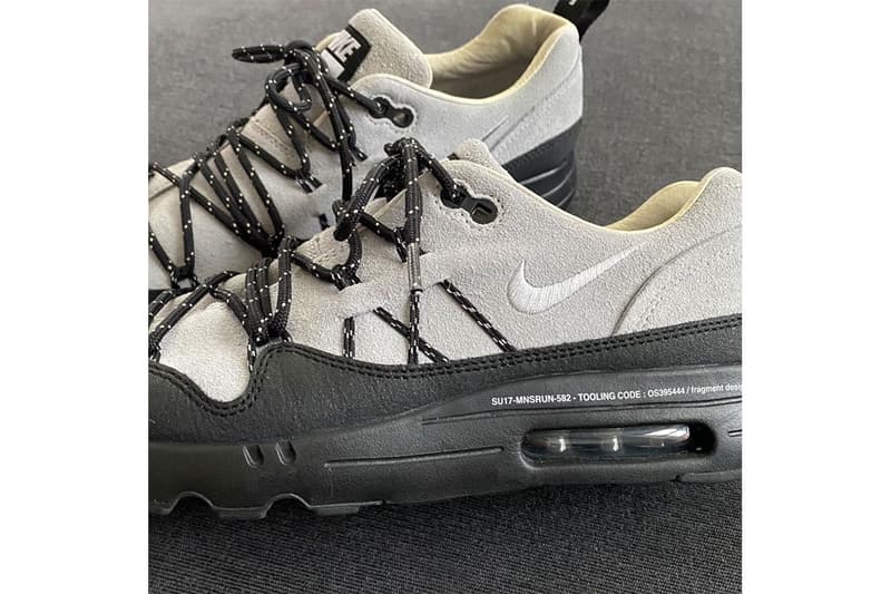 후지와라 히로시, 나이키 x 프라그먼트 디자인 미발매 '더 텐' 에어 맥스 1 샘플 공개, 버질 아블로, 오프 화이트