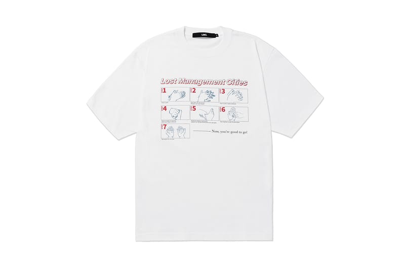 LMC, 코로나19 감염 예방을 위한 '손 씻기 매뉴얼' 티셔츠 출시