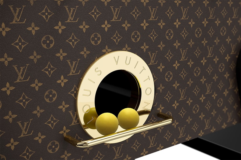 루이 비통, 약 1억 원짜리 ‘LV’ 모노그램 푸스볼 테이블 공개, 버질 아블로