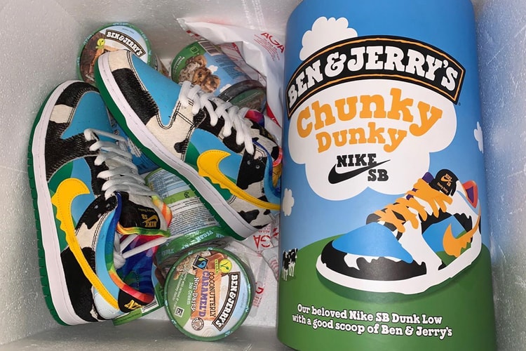 벤앤제리스 x 나이키 SB 덩크 로우 스페셜 패키지 실물 공개