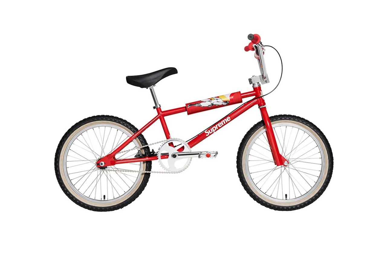 슈프림 x S&M 레트로 1995 BMX 더트 바이크 출시, 자전거, 바이시클, 한정판