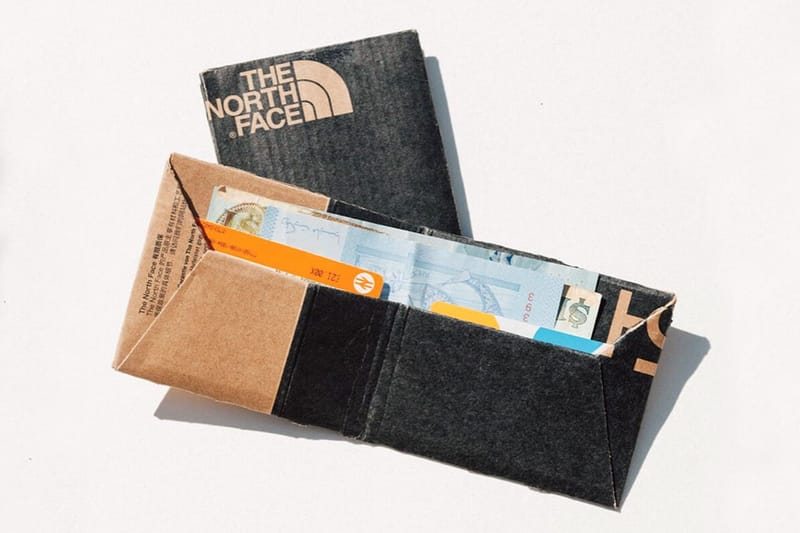 노스페이스가 소개하는, 신발 박스로 간단하게 지갑 만드는 법