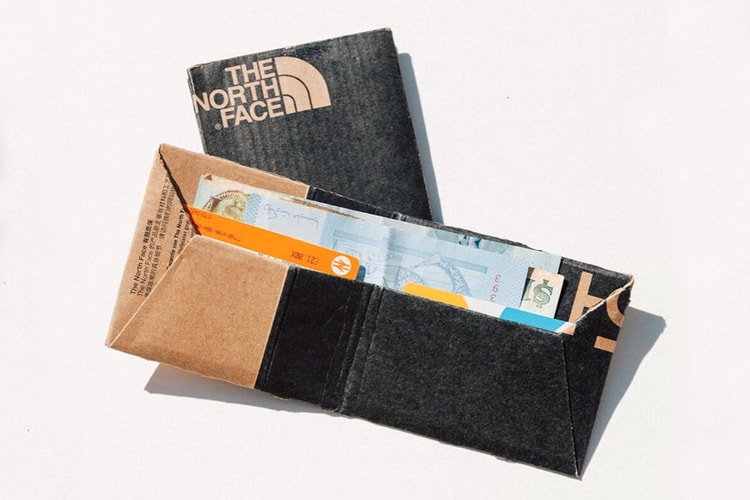 노스페이스가 소개하는, 신발 박스로 간단하게 지갑 만드는 법