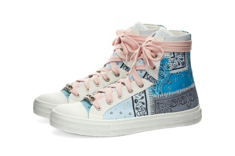 아미리, 패치워크 스타일로 완성된 반다나 스니커 컬렉션 출시