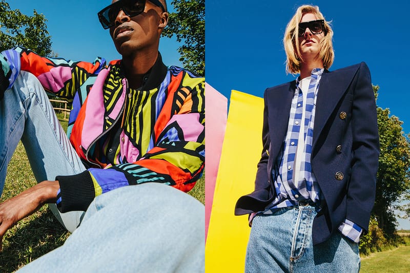 과감한 컬러감이 돋보이는 발망의 2021 리조트 컬렉션 룩북