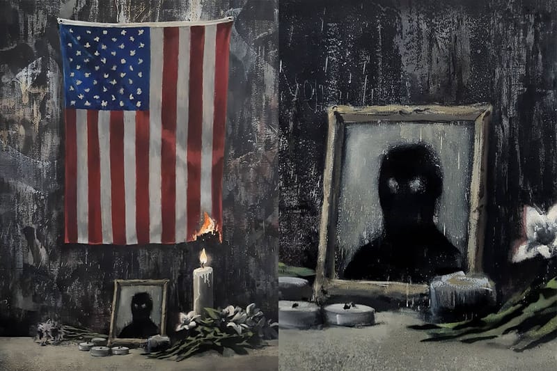 뱅크시, ‘블랙 라이브즈 매터’ 메시지를 담은 새 작품 공개