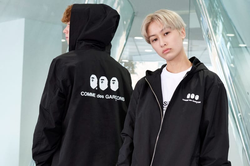 베이프와 꼼 데 가르송의 협업 컬렉션, 전 제품군 & 발매 정보