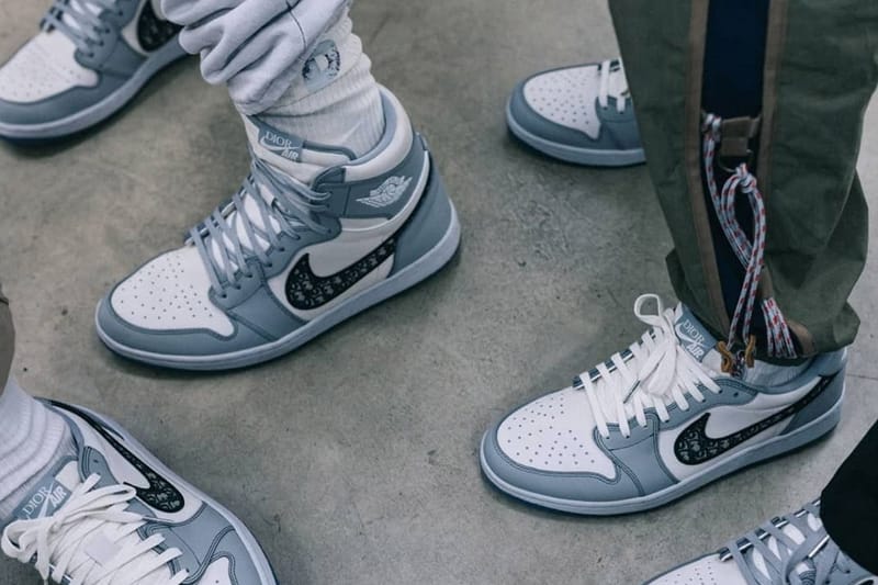 다니엘 아샴, 에어 조던 1 로우 OG 디올 언박싱 영상 공개