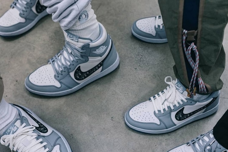 다니엘 아샴, 에어 조던 1 로우 OG 디올 언박싱 영상 공개