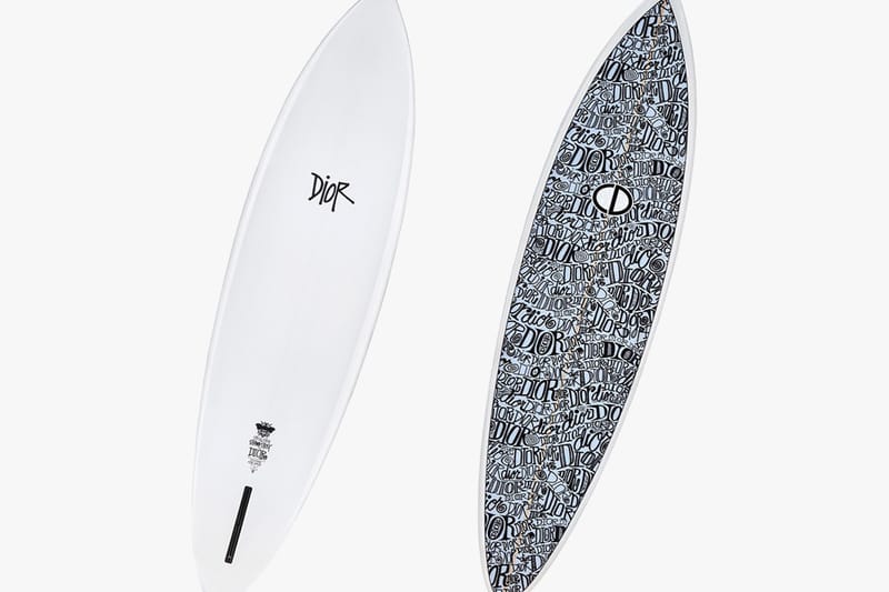 디올, 숀 스투시의 태깅으로 도배된 브랜드 최초의 서프보드 출시