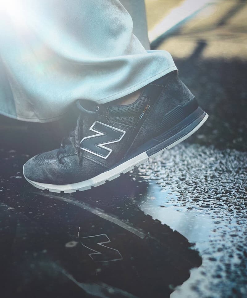 저널 스탠다드 x 뉴발란스 협업 996 출시, 소프트 스웨이드, 코듀라 나일론, 다크 그레이, new balance