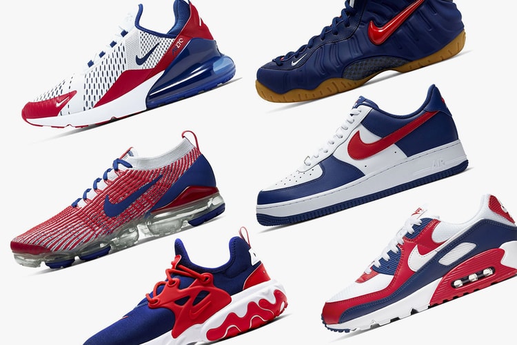 나이키, 미국 성조기의 컬러를 활용한 7종의 스니커 출시