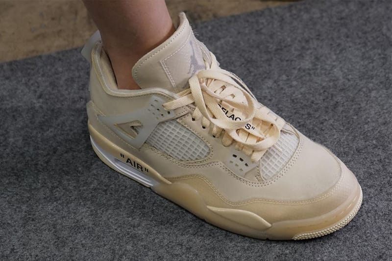 업데이트: 오프 화이트 x 나이키 에어 조던 4 ‘세일’ 발매 정보 공개