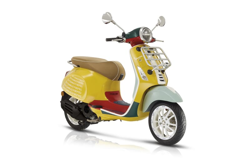출시 임박? 션 워더스푼 x 베스파 '프리마베라' 스쿠터 실물 이미지 유출