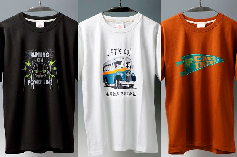 지브리 애니메이션을 담은 빈티지 스타일 티셔츠 컬렉션