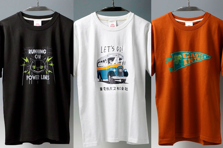 지브리 애니메이션을 담은 빈티지 스타일 티셔츠 컬렉션