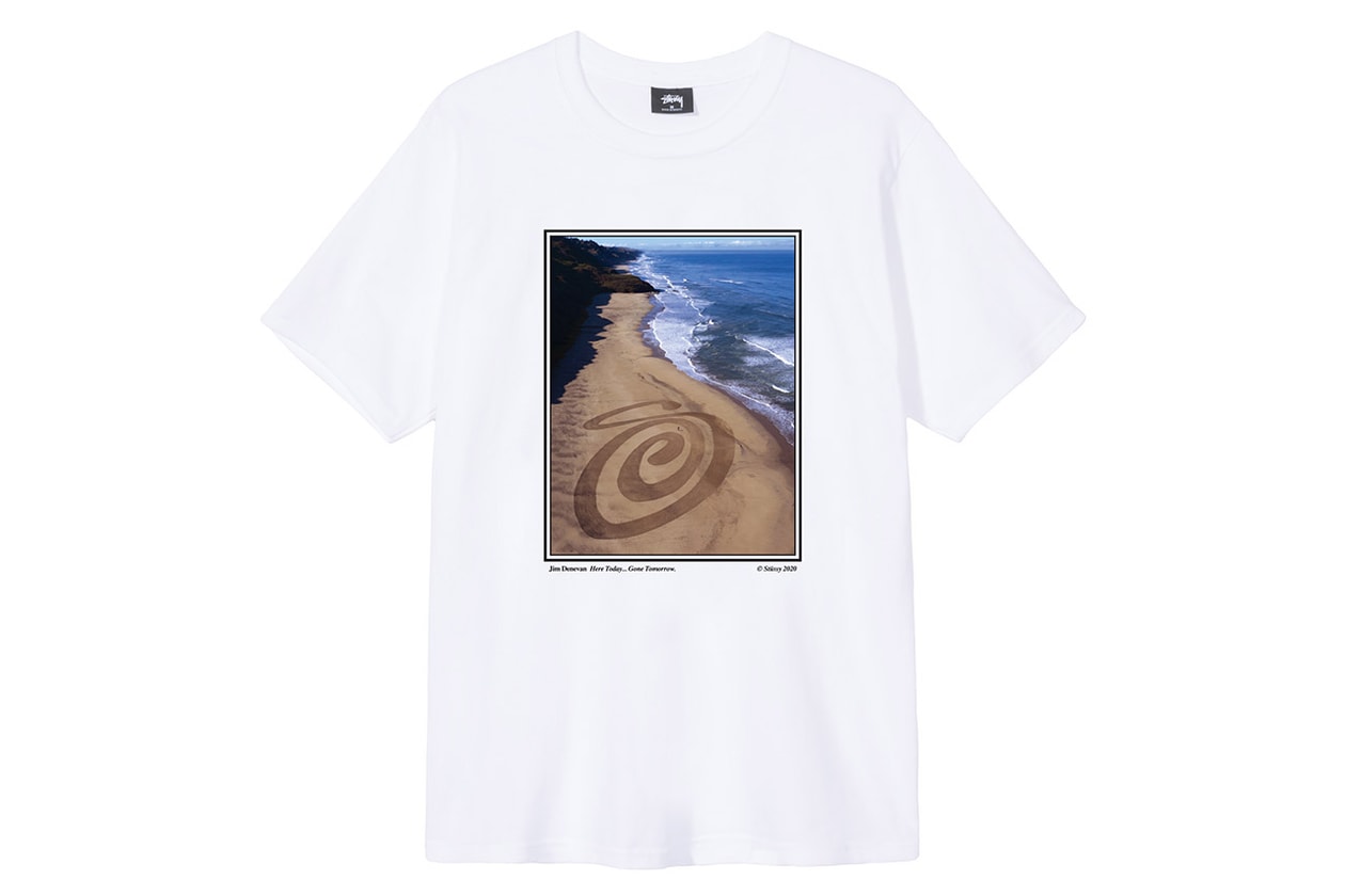 스투시, 대지예술가 짐 데네반 작품 프린트한 2020 여름 티셔츠 출시