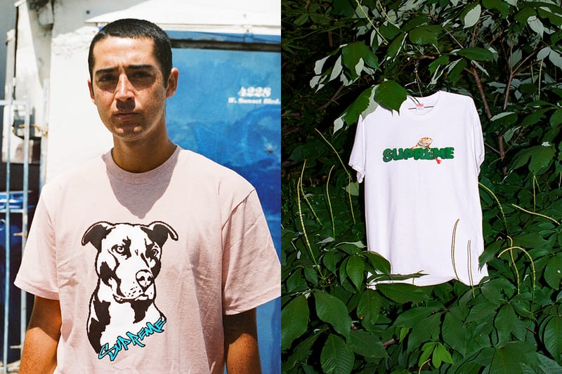 영화 '이치 더 킬러'의 장면을 새긴, 슈프림 2020 여름 티셔츠 컬렉션 공개