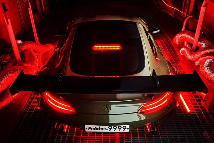 피치스(PEACHES), 그리고 메르세데스 AMG GTS