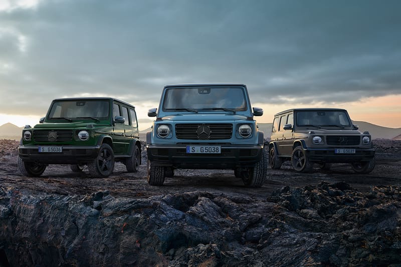메르세데스-벤츠, 헤리티지 3종 컬러를 입은 신형 ‘G바겐’ 공개