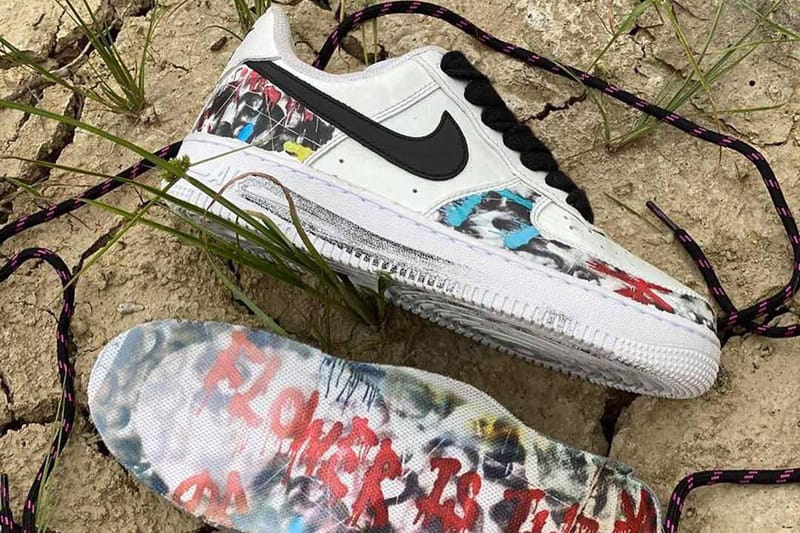 마침내 모습을 드러낸, 피스마이너스원 x 나이키 두 번째 협업 에어 포스 1의 실물은?