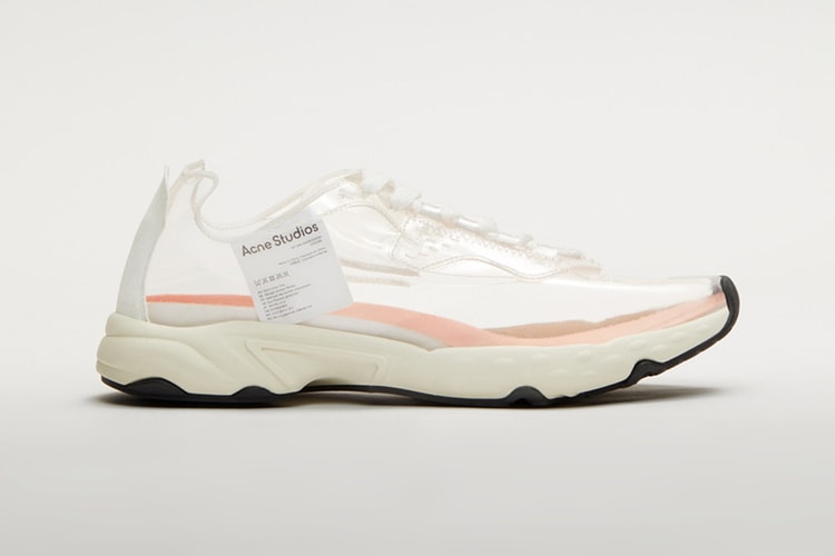 아크네 스튜디오, 속이 훤이 비치는 N3W 투명 스니커 출시