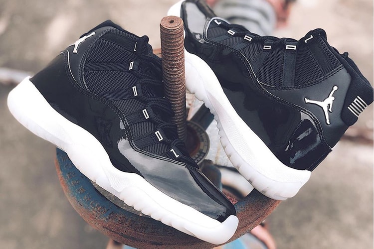 업데이트: 에어 조던 11의 25주년 기념 모델 '실버 아일렛' 실물 사진