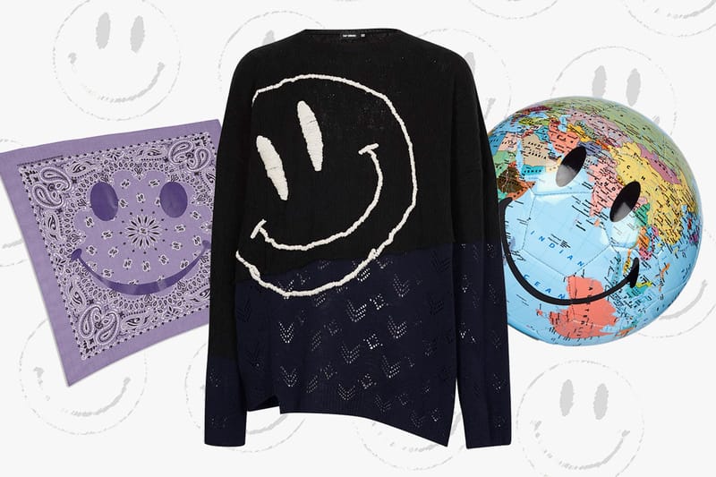 AWGE, 032c, 라프 시몬스 등에서 고른 스마일리 아이템 8