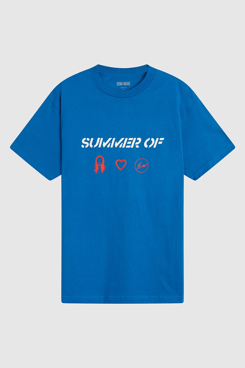 프라그먼트 디자인 x 스티브 아오키 티셔츠 캡슐 컬렉션, 후지와라 히로시, SUMMER OF, 딤 막, DIM MAK