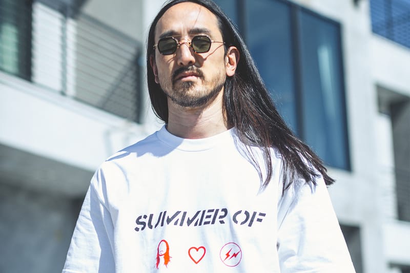 프라그먼트 디자인 x 스티브 아오키 협업 티셔츠 캡슐 컬렉션 출시