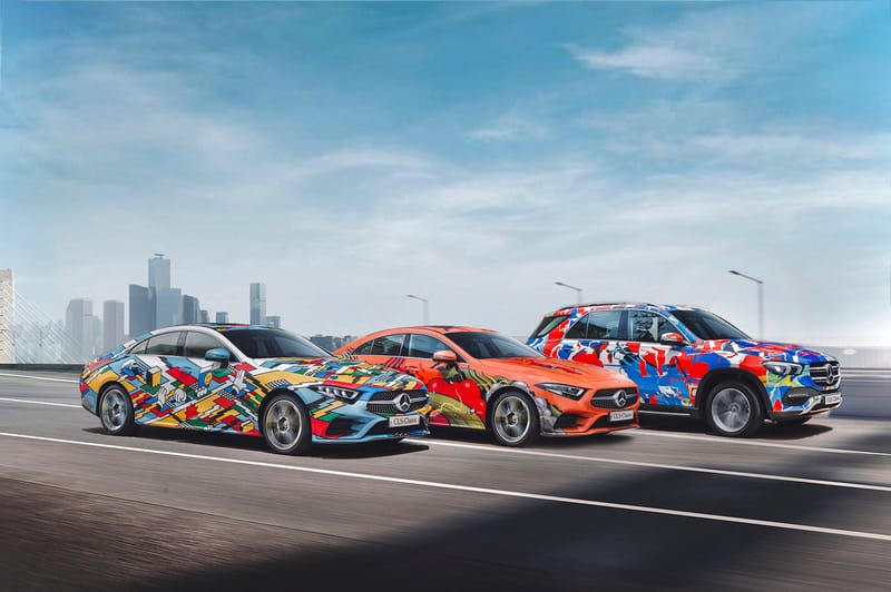 한성자동차와 젠지 이스포츠, 그리고 로컬 아티스트들이 협업한 메르세데스-벤츠 아트카