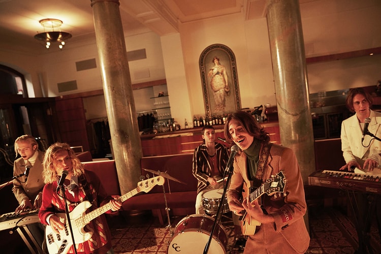 밴드 파슬스가 출연한, 구찌 x 마이테레사 익스클루시브 캡슐 컬렉션 룩북