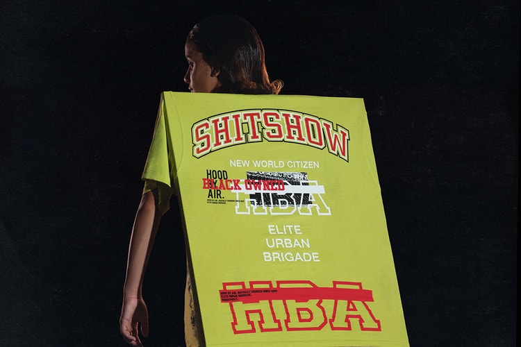 후드 바이 에어의 리부트 이후 첫 드롭, 티셔츠 2종 출시